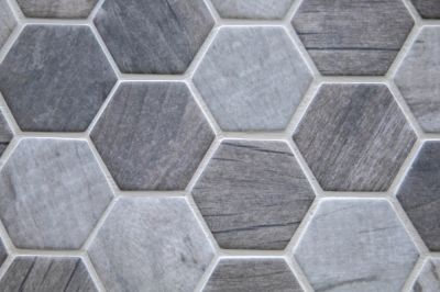Hexagon Shape Backsplash Tiles!