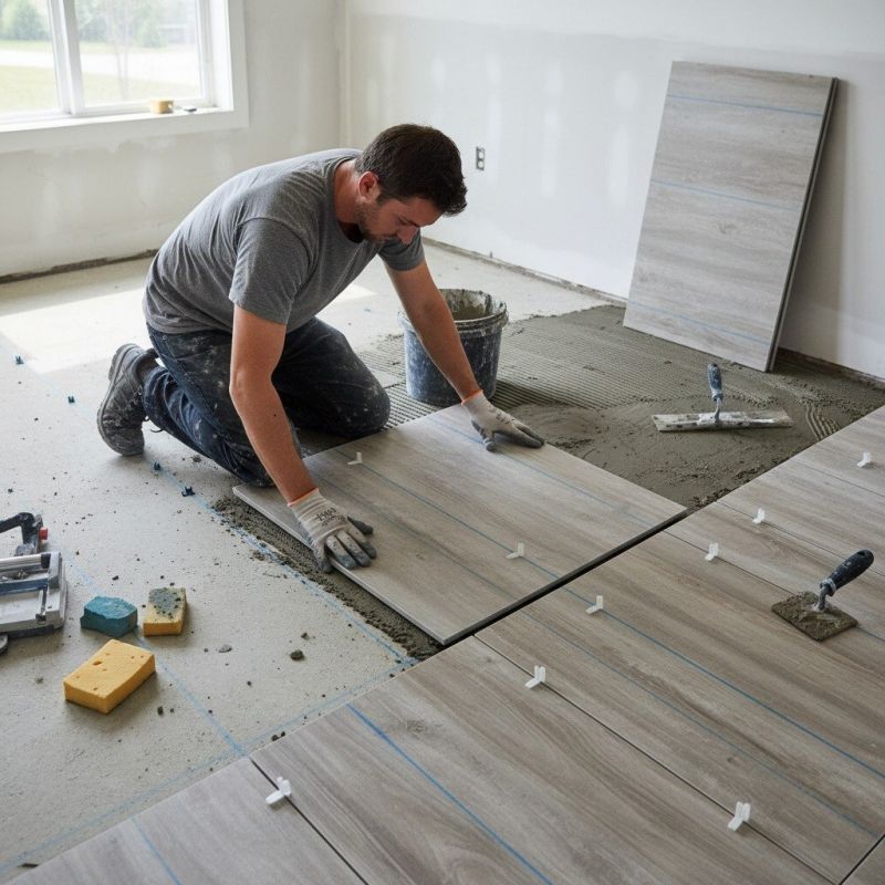 Bathroom Flooring Installation in Alexandria, VA